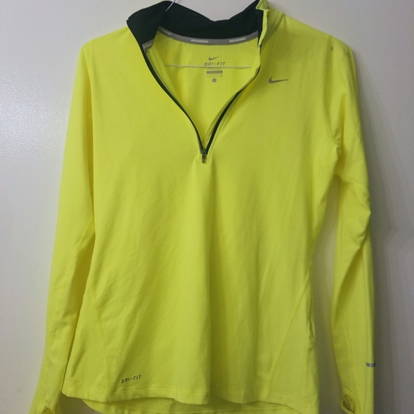Neon yellow Nike pullover - Picture 1 of 5